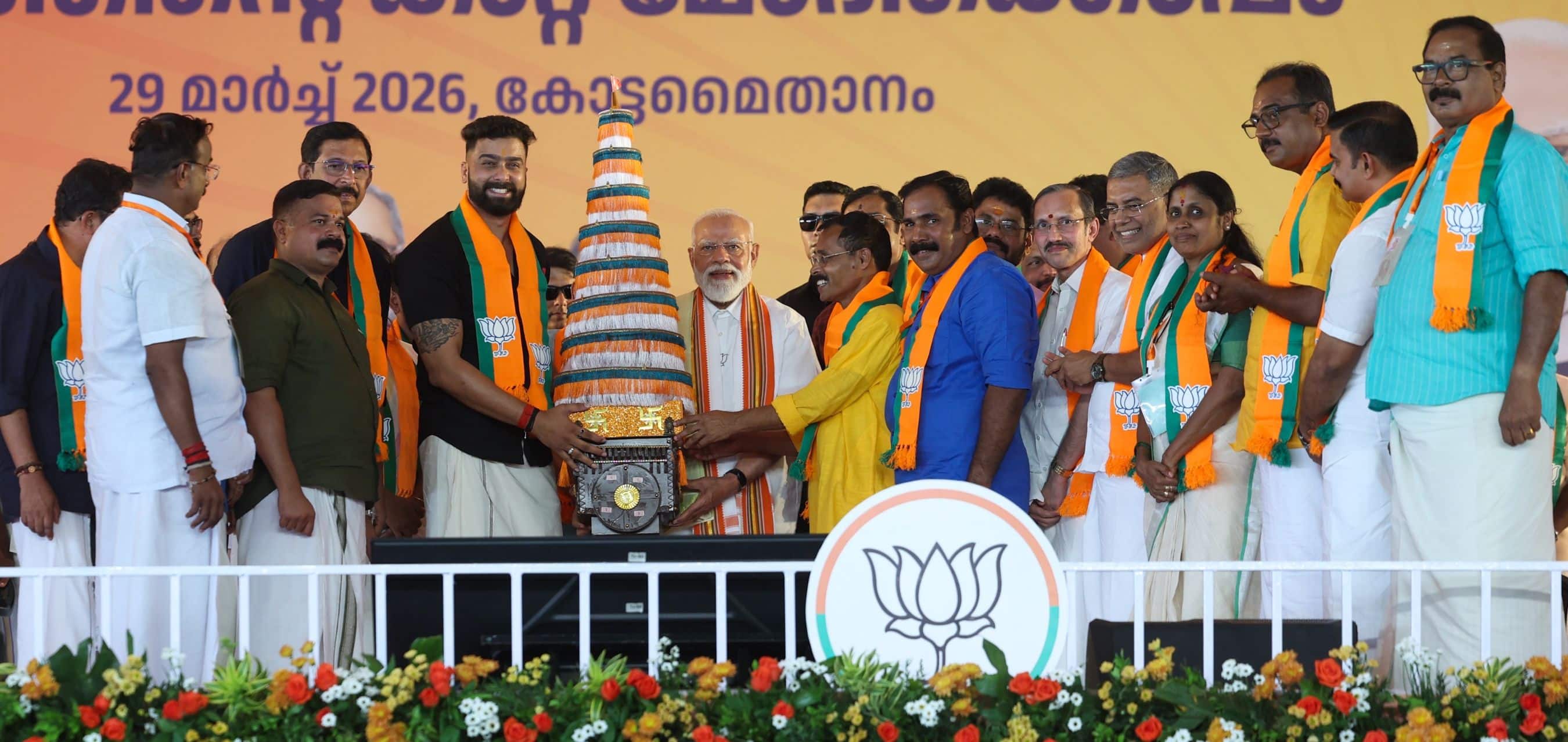PM Modi’s speech sparks massive enthusiasm in Palakkad, Keralam