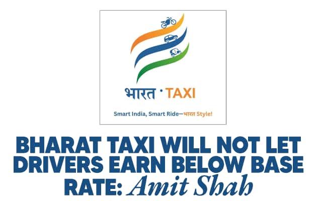 Bharat Taxi will not let drivers earn below base rate: Amit Shah