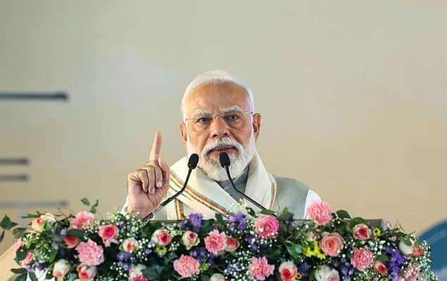 'Congress Creating Panic Within Country’: PM Modi Slams Party In Assam Amid West Asia War