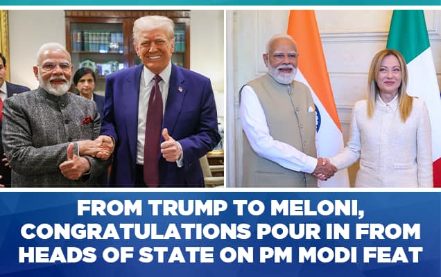 From Trump to Meloni, congratulations pour in from heads of state on PM Modi feat