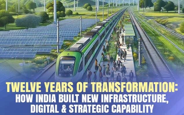 Twelve years of transformation: How India built new infrastructure, digital & strategic capability 