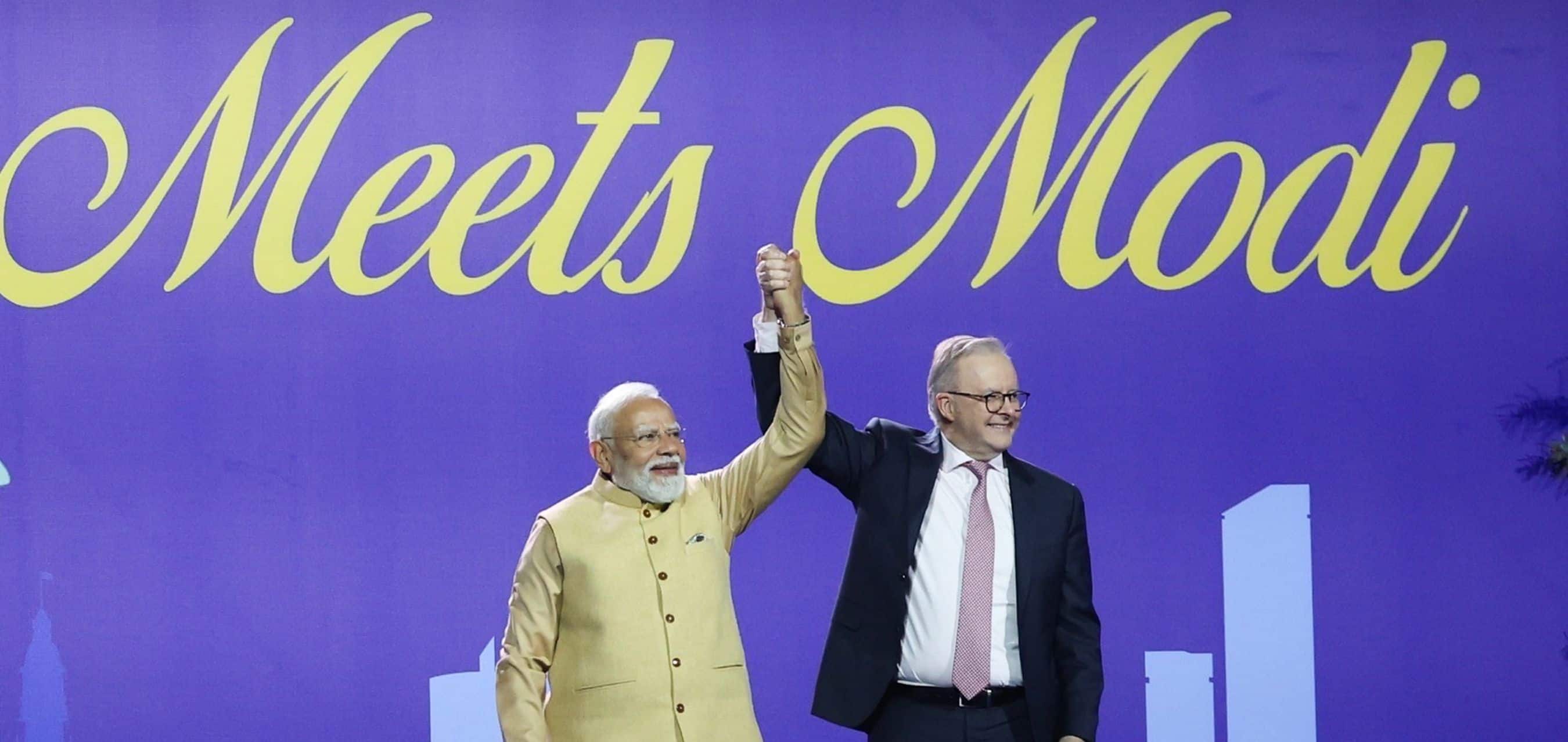 Prime Minister addresses the Indian Diaspora in Australia