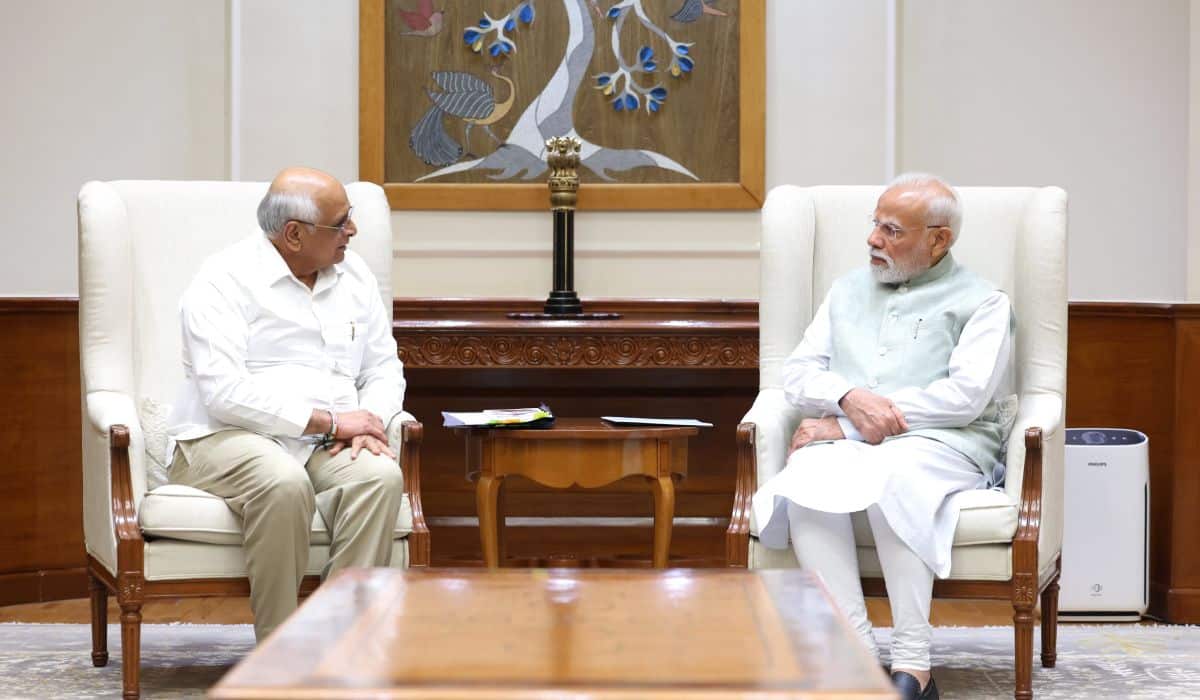 Gujarat Chief Minister meets Prime Minister Gujarat Chief Minister meets Prime Minister