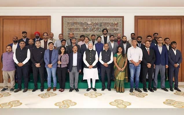 'Impressed by their energy & ambition': PM Modi meets India's space startups on National Space Day