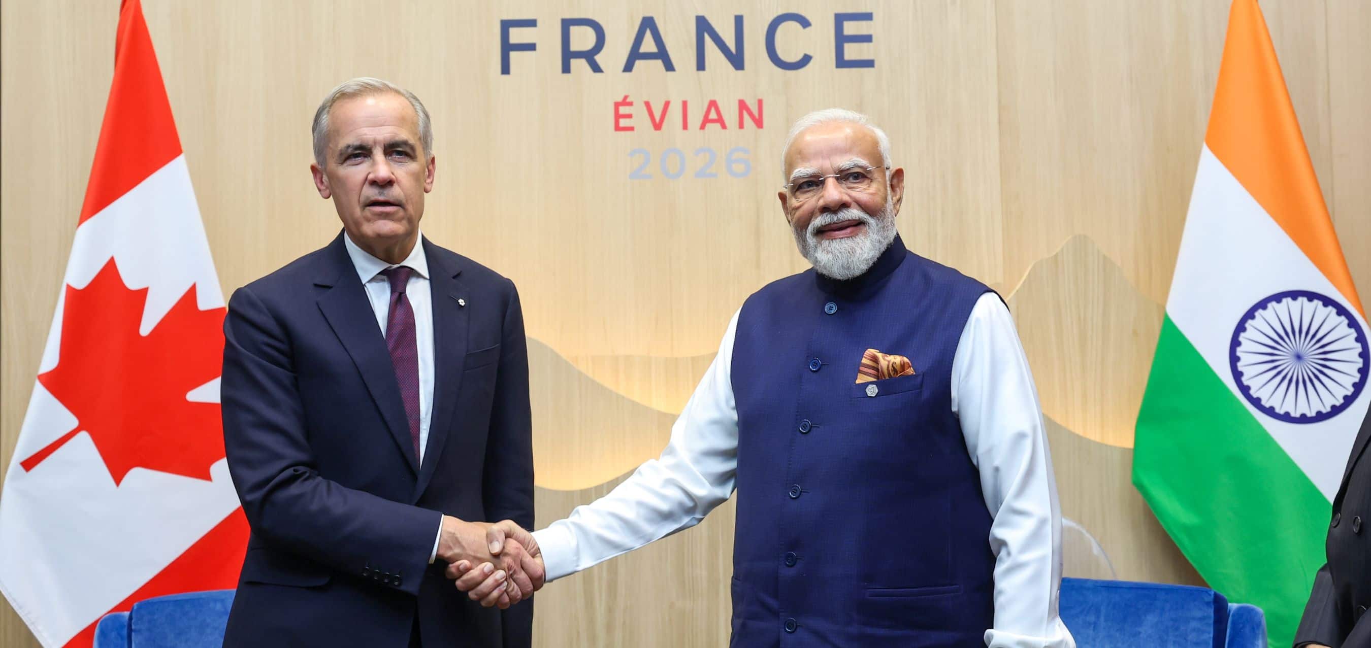 Prime Minister meets Prime Minister Mark Carney of Canada on the sidelines of the G7 Summit
