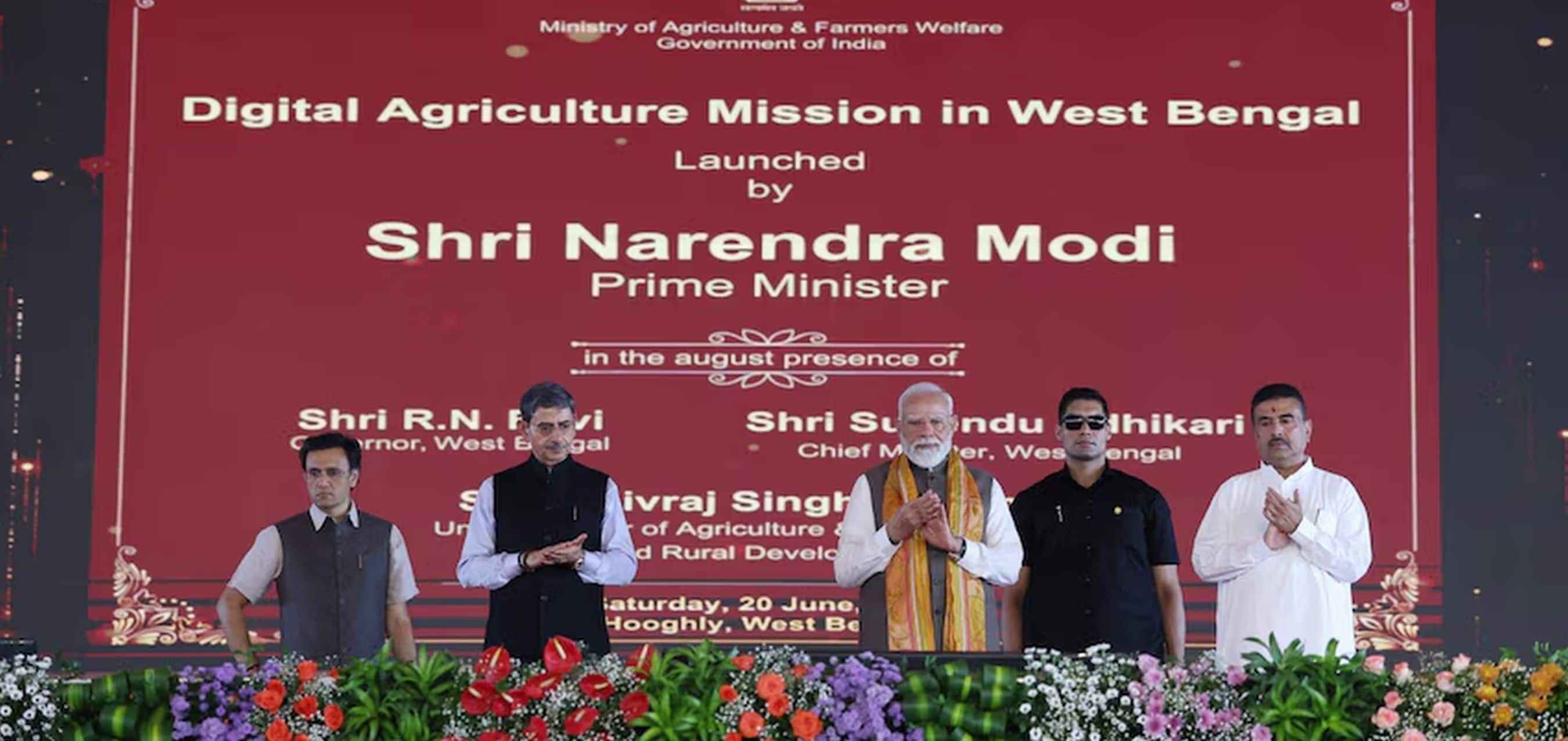 Prime Minister Shri Narendra Modi participates in Paschimbanga Divas celebrations in Hooghly, West Bengal