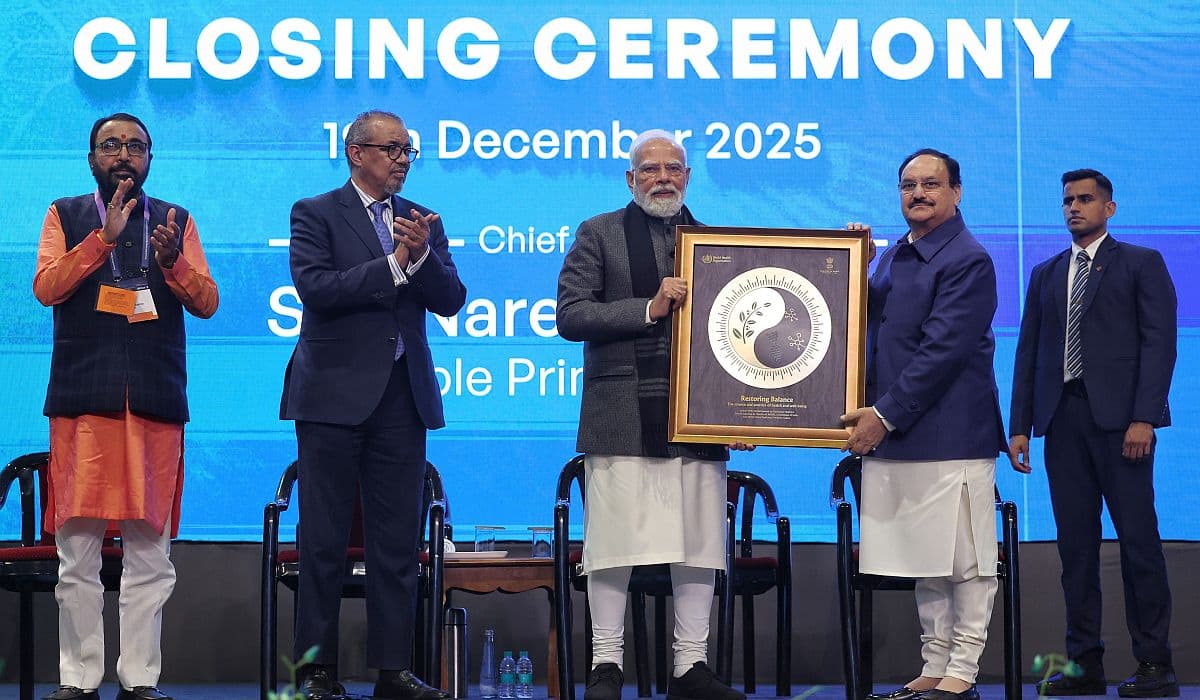 Prime Minister Shri Narendra Modi addresses Closing Ceremony of the Second WHO Global Summit on Traditional Medicine