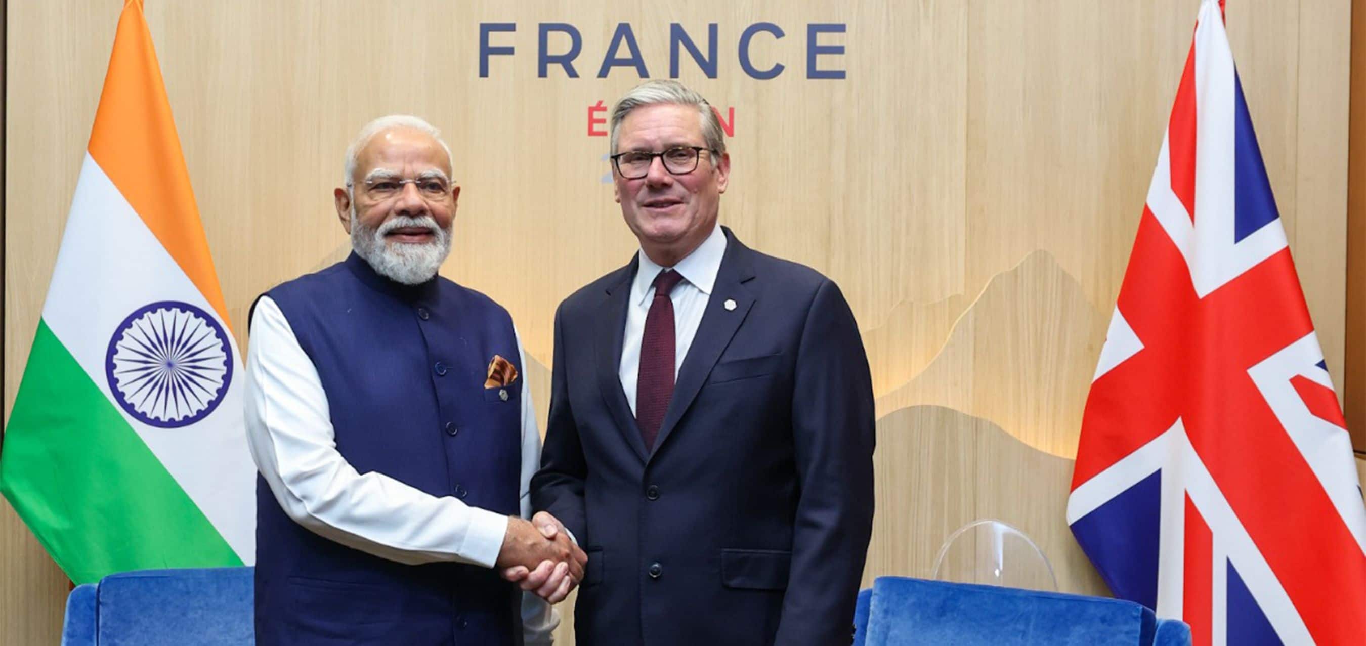 Prime Minister’s meeting with Prime Minister of UK on the sidelines of the G7 Summit