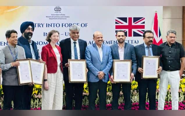 Malabar Gold & Diamonds execute first jewellery export to UK under India–UK trade pact