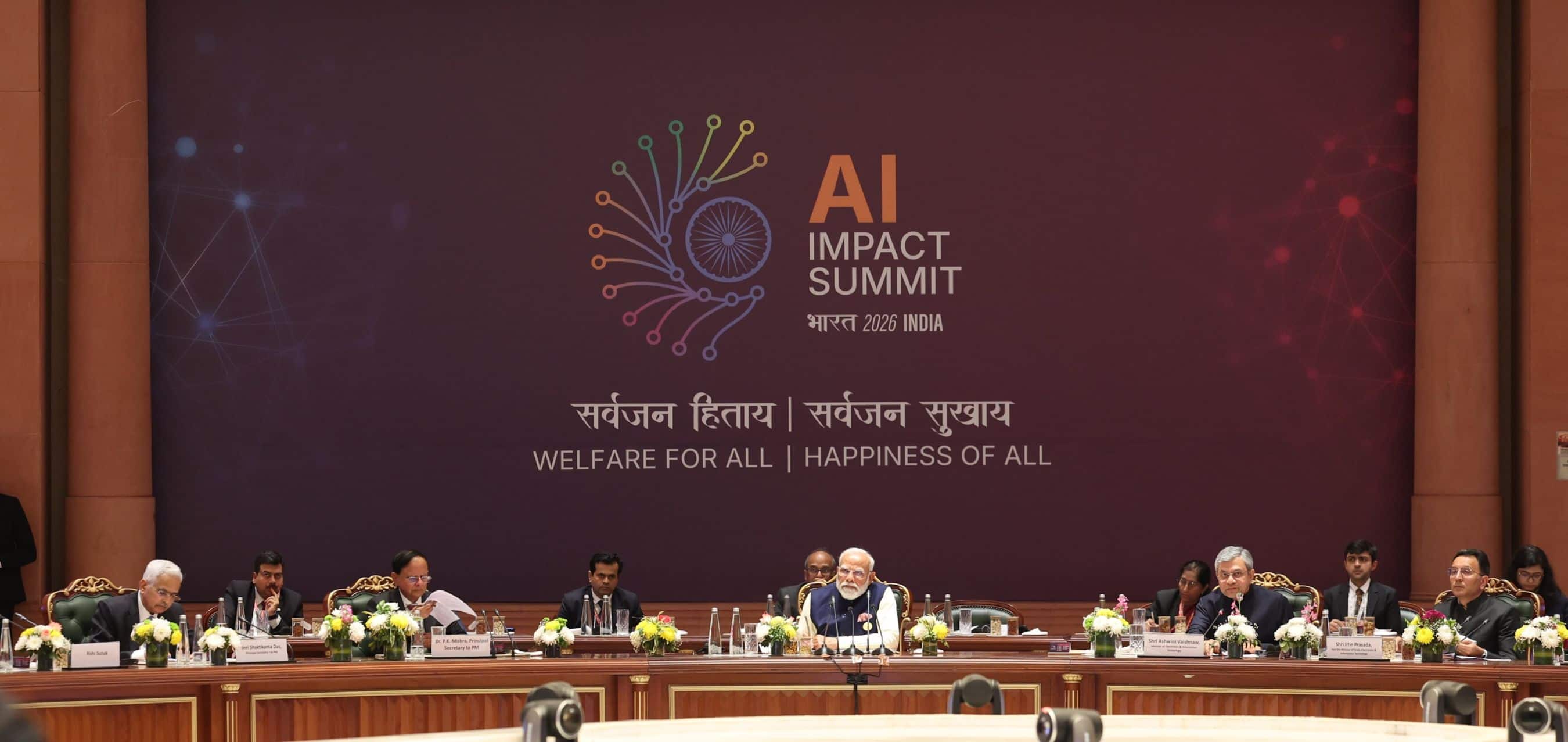 Prime Minister Highlights Global Commitment to Responsible AI at CEO Roundtable, AI Impact Summit