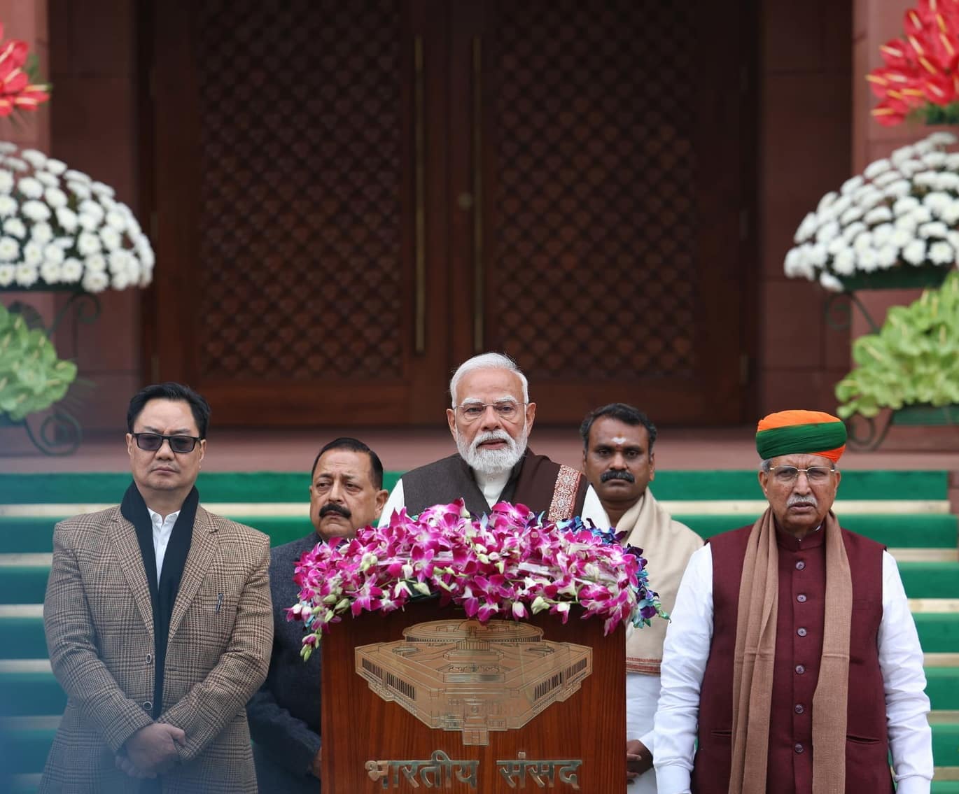 Prime Minister Shri Narendra Modi's remarks at beginning of the Budget Session of 2026