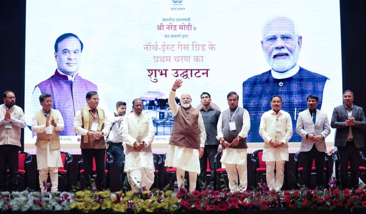 PM Modi launches various development works in Guwahati, Assam