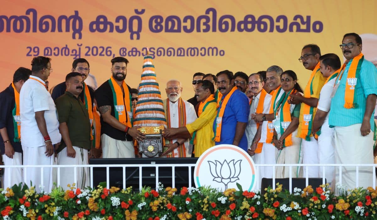 PM Modi’s speech sparks massive enthusiasm in Palakkad, Keralam