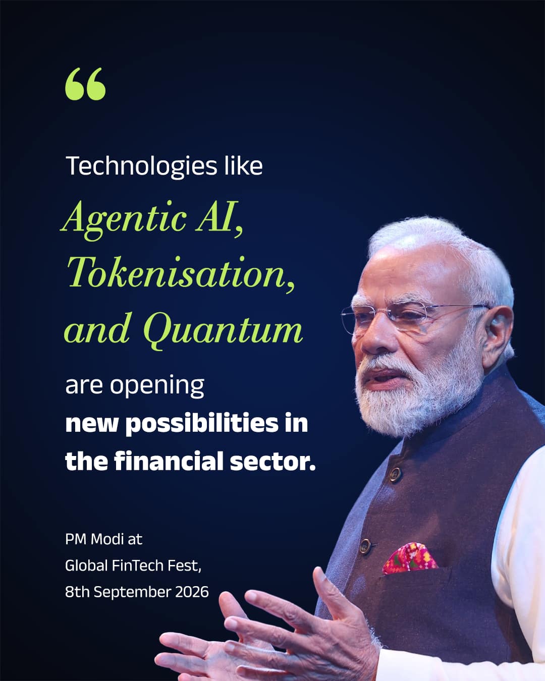 Technologies like Agentic AI, tokenisation and quantum are opening new possibilities in the &hellip;