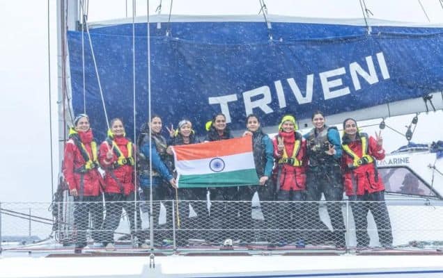 Record sail: Nine Indian women military officers set new benchmarks with their historic circumnavigation