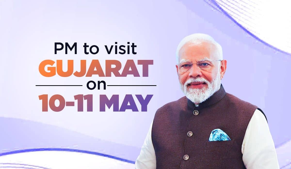 PM to visit Gujarat on 10-11 May
