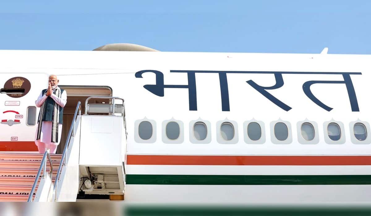 PM Modi arrives in Tokyo, Japan 