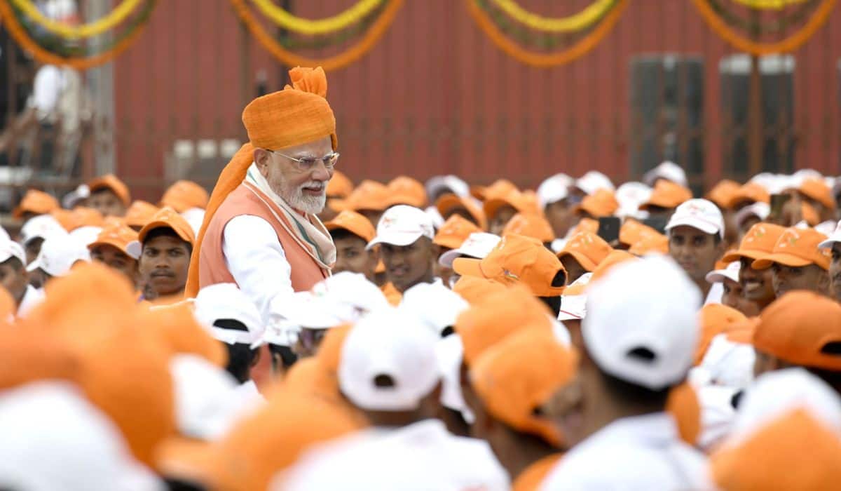 पंतप्रधान नरेंद्र मोदी यांनी स्वातंत्र्यदिनाच्या भाषणात केलेल्या प्रमुख घोषणा