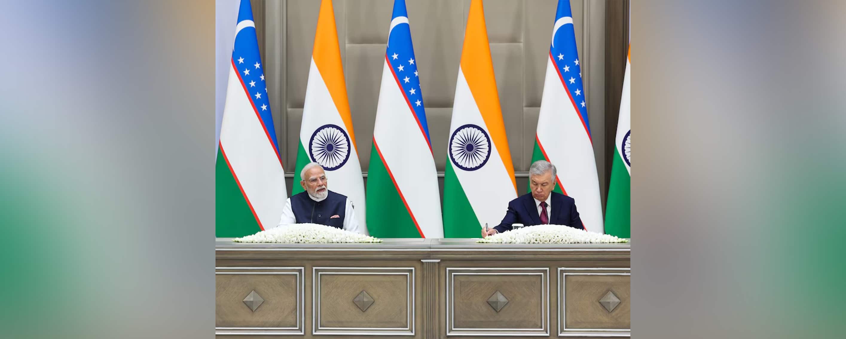 A stronger India-Uzbekistan partnership will be powerful force for peace, progress, prosperity in Central Asia: PM Modi at Joint Press Meet