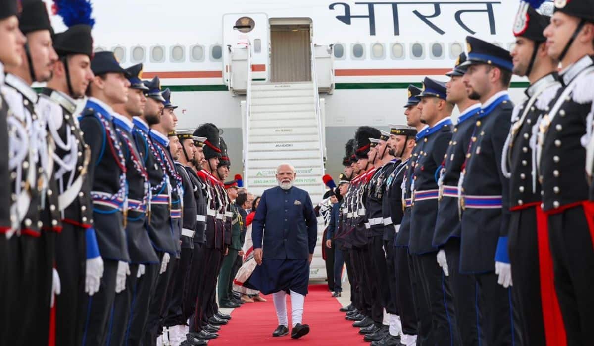 PM Modi arrives in Italy for key engagements