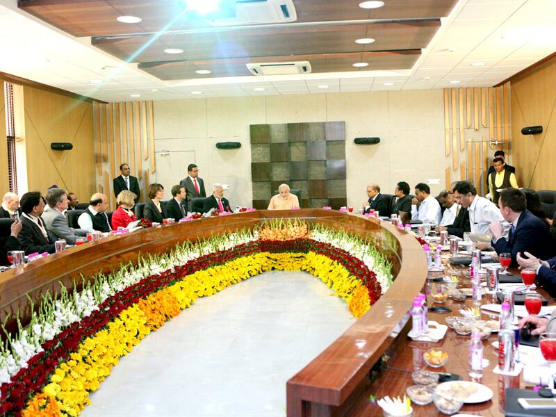 Text of Shri Modi's speech while interacting with USA delegation